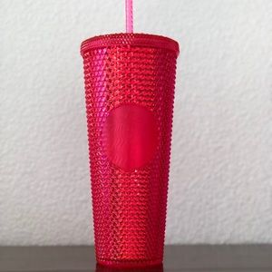 2019 Starbucks Hot Pink Studded Tumbler